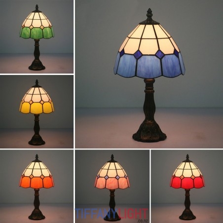 20 cm American Stained Glass Tiffany Table Lamp